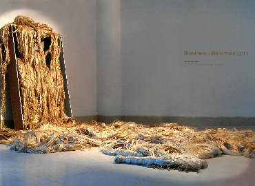 Murshida Arzu Alpanas, Blond Here Blond There, Exhibition Dhaka 2011